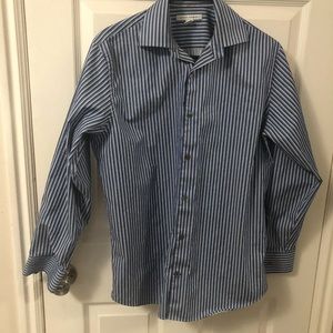 Banana Republic Men’s Blue & White Striped Shirt